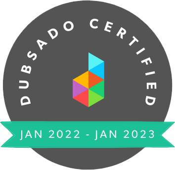 The Certified Dubsado Specialist badge
